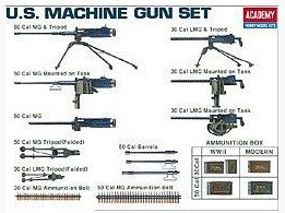 Academy US Machine Gun Set