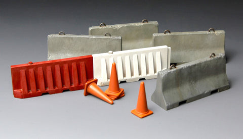 Meng Concrete and Plastic barriers