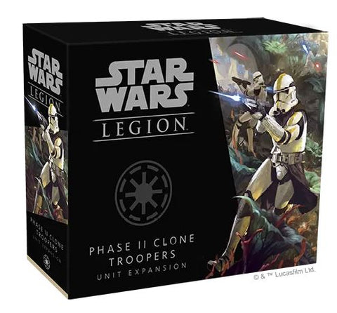 Star Wars Legion:  Phase II Clone Troopers