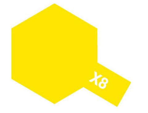 Tamiya Acrylic Paint X-8 Lemon Yellow