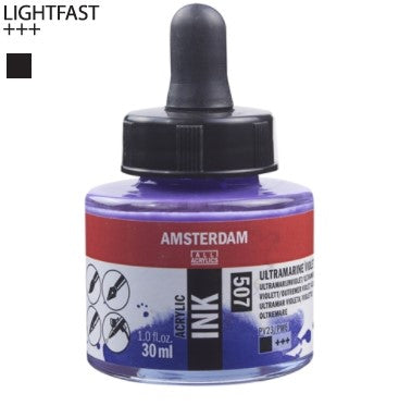 Amsterdam Acrylic Ink # 507 Ultramarine Violet
