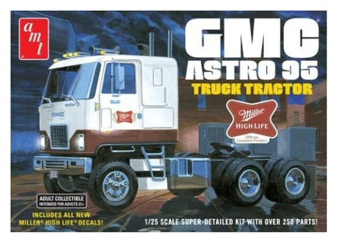 AMT GMC Astro 95 Semi Tractor (Miller Beer)