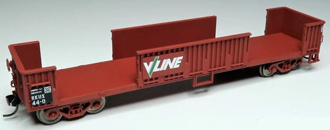 Powerline V/Line RKUX-44G Steel Wagon - Red