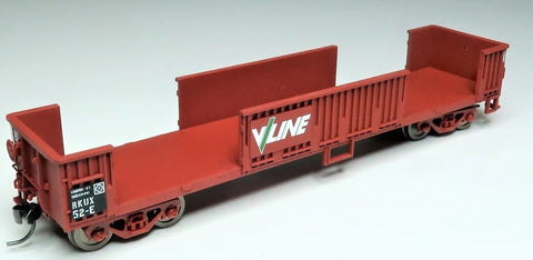 Powerline V/Line RKUX-52E Steel Wagon - Red