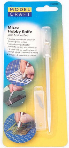 Model Craft Micro Hobby Knife with Scriber End
