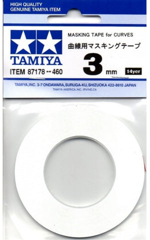 Tamiya Masking Tape For Curves 3mm
