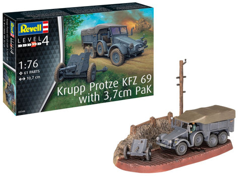 Revell Krupp Protze KFZ 69 with 3.7cm PAK