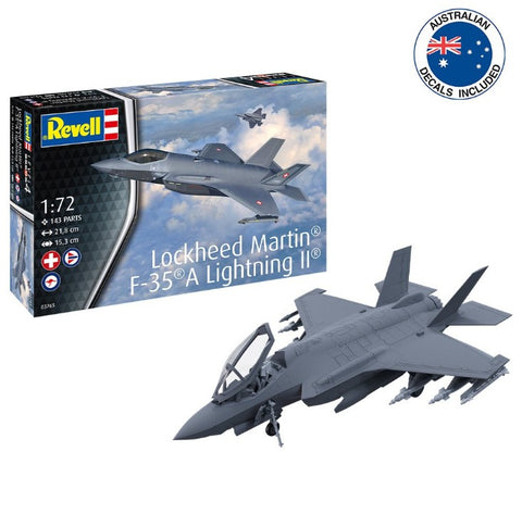 Revell Lockheed Martin F-35A Lightning ll - Incl Aust Decals
