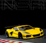 NSR Corvette C8 Test Car - Yellow