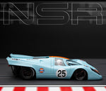 NSR Porsche 917K No25 Gulf 1000km Spa 1970 DNF