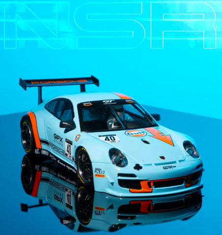 NSR Porsche 997 Gulf No40 GPX 2020 Targa Florio Tribute Livery