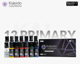 Gaahleri 12 Colour Primary Paint set