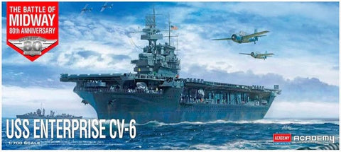 Academy USS Enterprise CV-6 - Battle of Midway