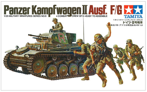 Tamiya 1:35 Panzer Kampfwagen ll Ausf. F/G
