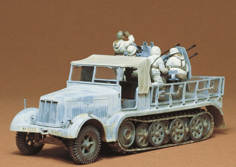 Tamiya 1:35 German 8ton Semi Track 20mm Flakvierlng Sd.Kfz7/1