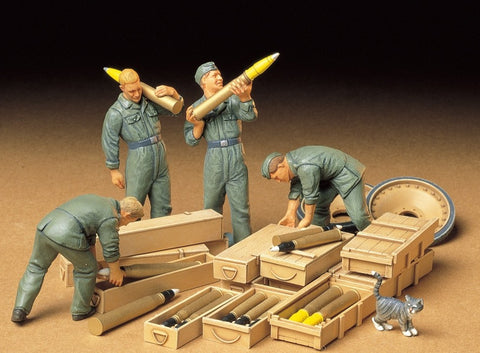 Tamiya 1:35 German Tank AMMO-Loading Crew