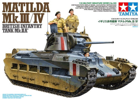 Tamiya Matilda Mk lll / lV British Infantry Tank Mk llA