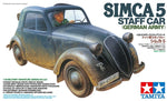 Tamiya 1:35 Simca 5 Staff Car German Army