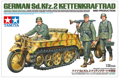 Tamiya German Sd.Kfz.2 Kettenkraftrad (Mid - Prod)