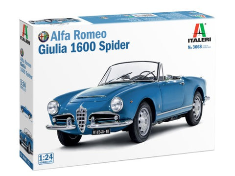 Italeri Alfa Romeo Giulia 1600 Spider