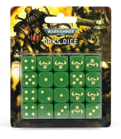 Warhammer 40000: Orks Dice