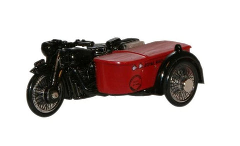 Oxford Royal Mail BSA Motorbike and Sidecar
