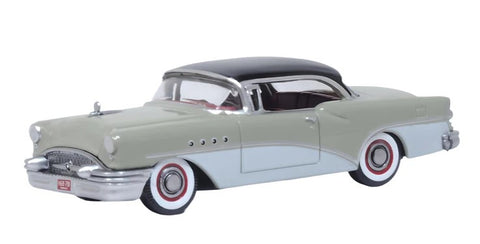 Oxford Buick Century 1955 Carlsbad Black / Windsor Grey / Dover White