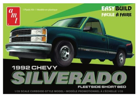 AMT1992 Chevy Silverado Shortbed Fleetside Pickup