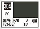 Mr Color C304 S/G Olive Drab FS34087