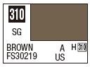 Mr Color C310 S/G Brown FS30219