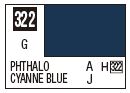 Mr Color C322 Gloss Phthalo Cyanne Blue