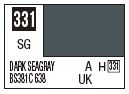 Mr Color C331 S/G Dk Seagray BS381C/638