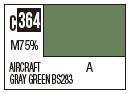 Mr Color C364 Aircraft Grey Green BS283