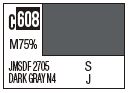Mr Color C608 Jmsdf 2705 Dark Grey