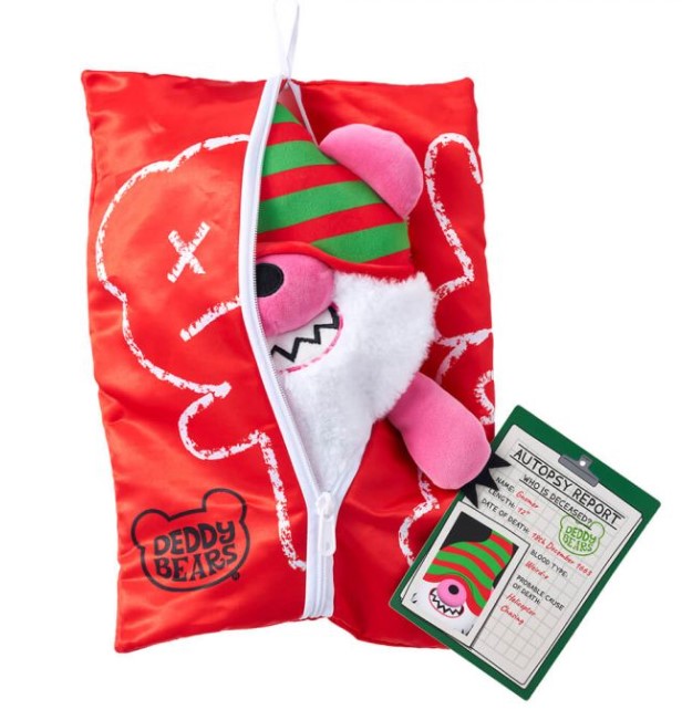 Deddy Bear Plush In Bag - Christmas - Gnomer – Andrew's Hobbies