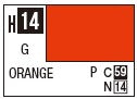 Mr Hobby H014 Gloss Orange
