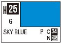 Mr Hobby H025 Sky Blue