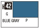 Mr Hobby H042 Gloss Blue Grey