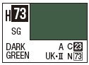 Mr Hobby H073 Dark Green