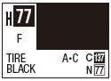 Mr Hobby H077 Tire Black