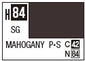 Mr Hobby H084 Semi Gloss Mahogany