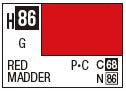 Mr Hobby H086 Red Madder