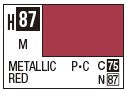 Mr Hobby H087 Metallic / Gloss Red