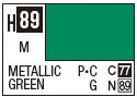 Mr Hobby H089 Metallic / Gloss Green