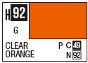 Mr Hobby H092 Gloss Clear Orange