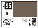 Mr Hobby H095 Gloss Smoke Grey