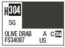Mr Hobby H304 S/G Olive Drab FS34087