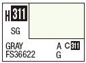 Mr Hobby H311 Semi Gloss Grey Fs36622