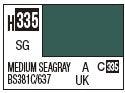 Mr Hobby H335 S/G Med Sea Grey Bs381C