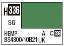 Mr Hobby H336 Semi Gloss Hemp BS4800